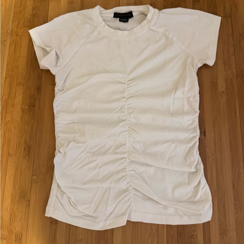 Sanctuary fitted white tshirt